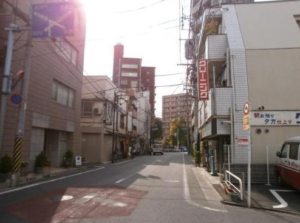 LIBRE清水の森　前面道路景観