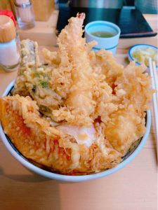 高円寺の天すけの天丼