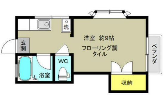 イーグルハイム 201 賃貸物件