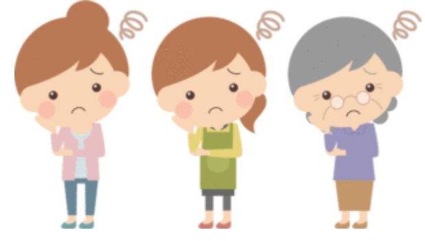 悩む女性　部屋探し　一人暮らし