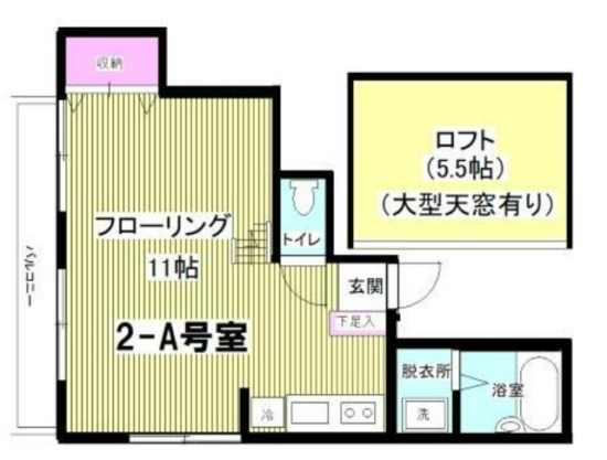 ブランカ―セ ２階 賃貸物件 定期借家