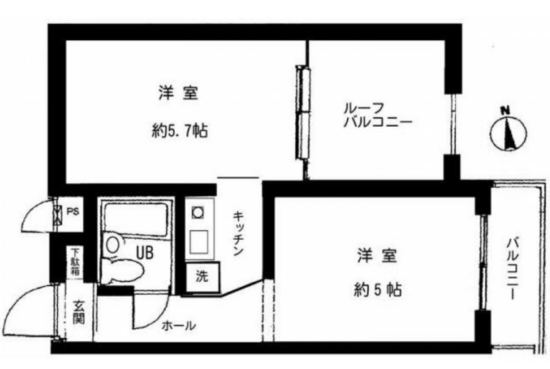 ニックアーバンスピリッツ中野 402 賃貸物件