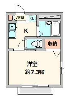 ホワイトプラム 203 賃貸物件