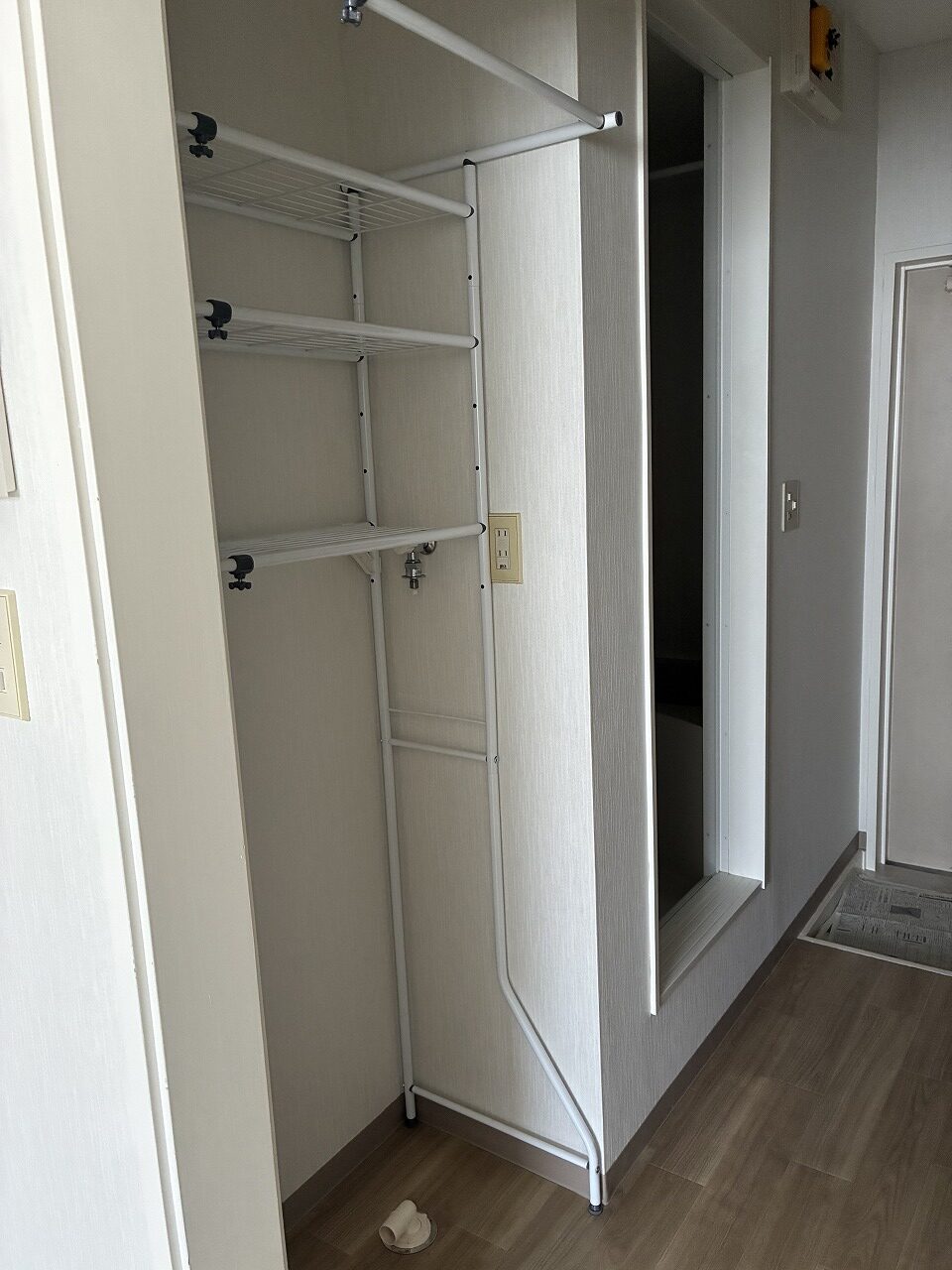 フラットハーベストの室内洗濯機置場