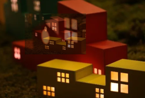 賃貸　物件　明かり