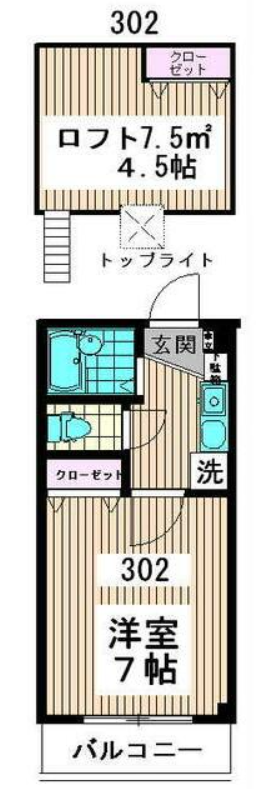キャッスル高円寺南 302 賃貸物件