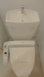 レ・ベント高円寺 部屋番号：405 　トイレ