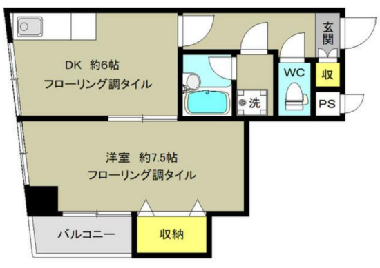 ＹＯＫＯＫＡＷＡビル 401 賃貸物件