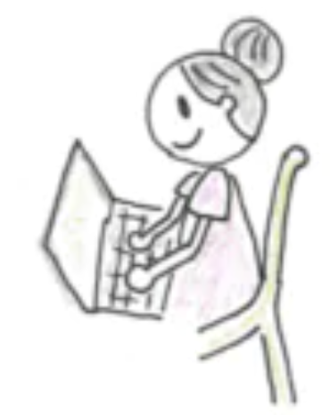 まーるちゃん　パソコン　あつまる不動産　キャラクター