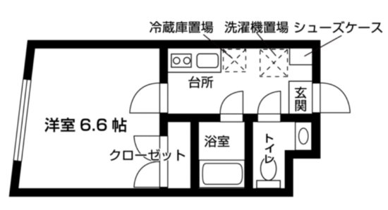 カメリア高円寺 105 賃貸物件