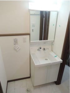 プランドル102号室 杉並区高円寺南1丁目 独立洗面台