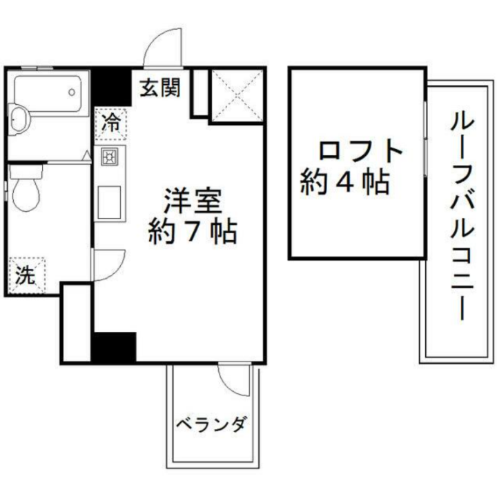 フレッシュ・ノア　205　高円寺南2　賃貸物件　間取