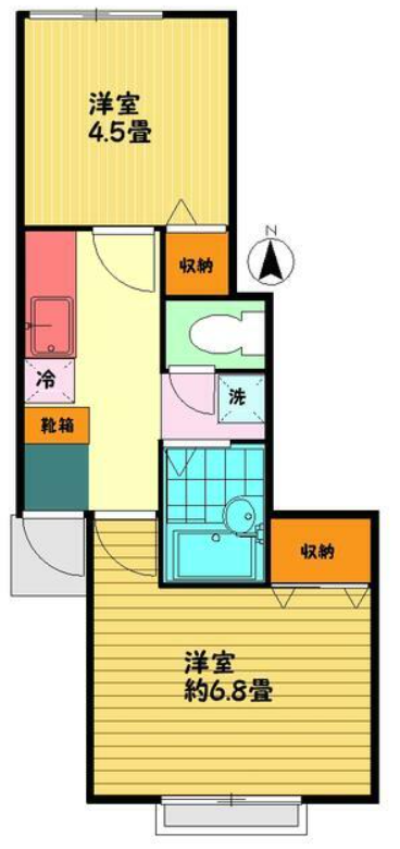 る・ふれぐらんす 203 賃貸物件