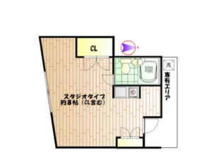 賃貸物件 グラン高円寺301 中野区大和町１丁目 高円寺駅 徒歩10分 オートロック・モニター付きインターホンありの安心なお部屋