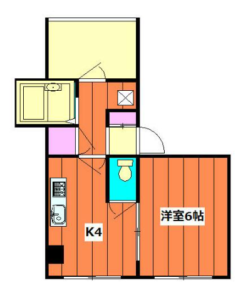 高円寺Ｈ３０３間取り図賃貸物件