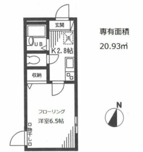 賃貸物件プロスペア 部屋番号：１０３