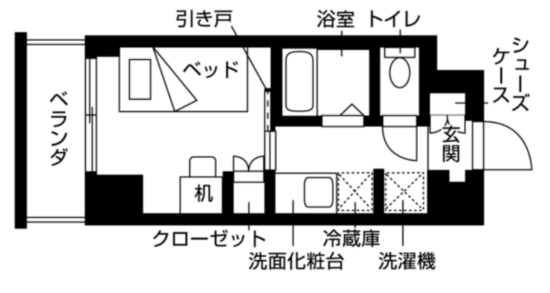 リビオセゾン高円寺 513 賃貸物件