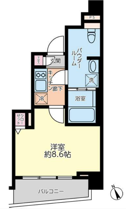 ＴＨＥ ＰＲＥＭＩＵＭ ＳＵＩＴＥ 中野鷺宮 502 賃貸物件