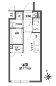 ＬＥＧＡＬＡＮＤ高円寺0205間取り図