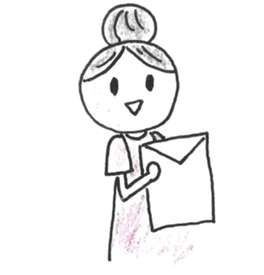 まーるちゃん 手紙 お知らせ